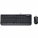 Kit Teclado e Mouse USB Microsoft Wired Desktop 600 - APB-00005