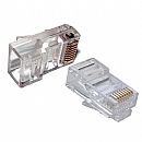 Plug Conector RJ45 Macho Cat 5e - 8 vias - Crimpar