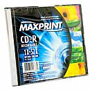 CD-R 700MB 52x - Box Slim - Unidade - Maxprint 501576