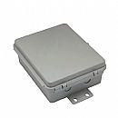 Caixa Hermética Mini - Cinza - para instalação de Switch, Hubs, Placas, etc - 17x13x6.5cm