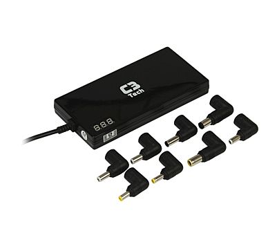 Fonte Universal para Notebook 90W C3 Tech NB-90T- 12V e 24V - Pontas Intercambiáveis