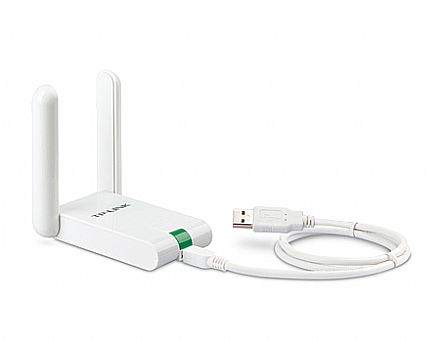 USB Adaptador Wi-Fi TP-Link TL-WN822N - 300Mbps - 2 antenas