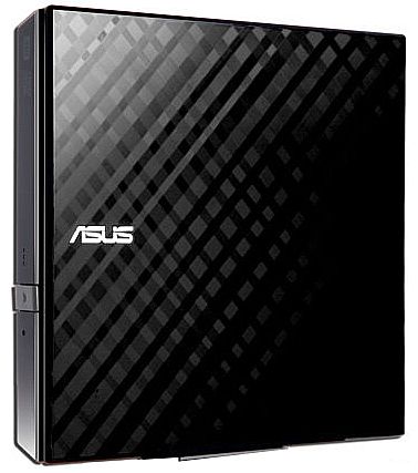 Gravador DVD Externo Asus Slim - Portátil - USB - SDRW-08D2S-U