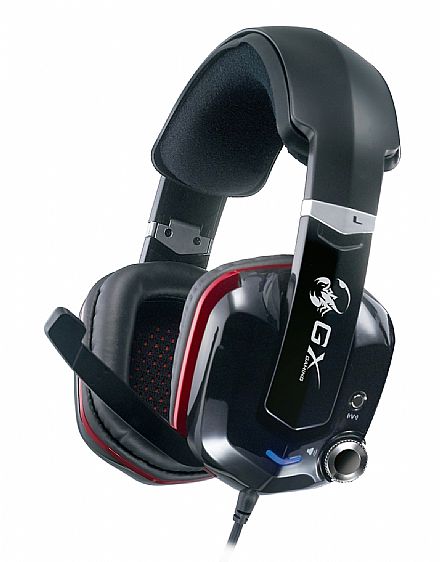 Headset Genius Gaming GX Cavimanus HS-G700V - Isolamento acústico - 7.1 Canais - Conector USB - 31710043101