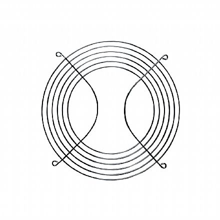 Grade para Cooler 250x250mm Akasa MG205BK - Preto