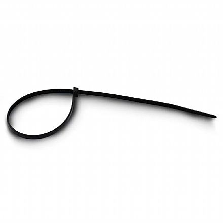 Abraçadeira Nylon 20cm para organização de cabos - pacote com 100 unidades - Fita Hellerman