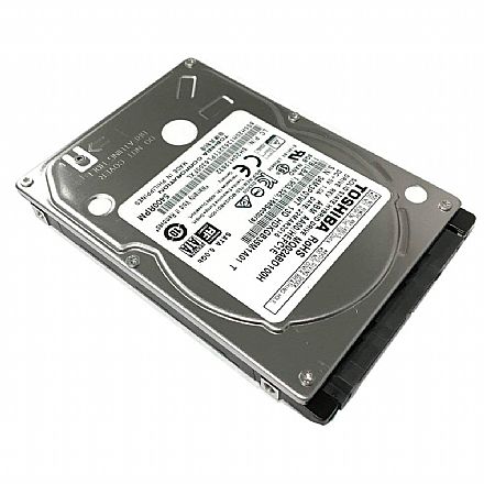 HD 1TB Hybrido SSHD - 2.5" - 9.5mm - 8GB SSD - 64MB Buffer - Toshiba MQ02ABD100H