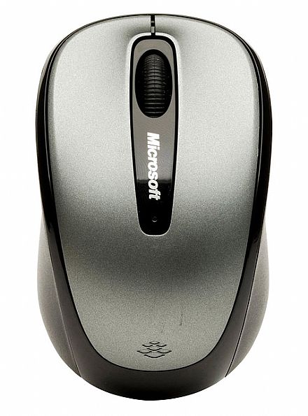 Mouse sem Fio Microsoft Mobile 3500 - Cinza - GMF-00380
