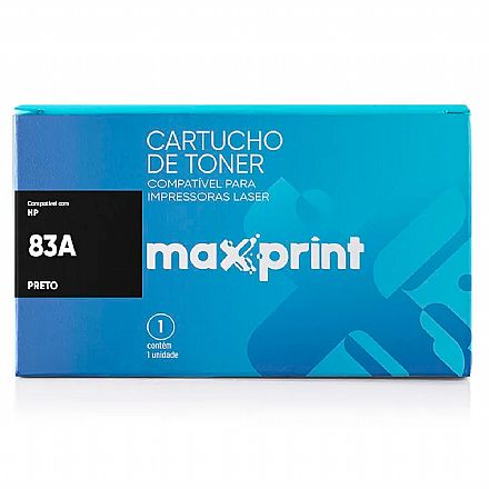 Toner compatível HP 83A - CF283A - Maxprint 5613270 - Para M127FN / M127 / M127FW / M125a / M125NW / M225