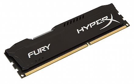 Memória 8GB DDR3 1866MHz Kingston HyperX Fury - Preto - HX318C10FB/8