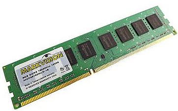 Memória 4GB DDR3 1600MHz Markvision - Latência CL9 - MVD34096MLD-16