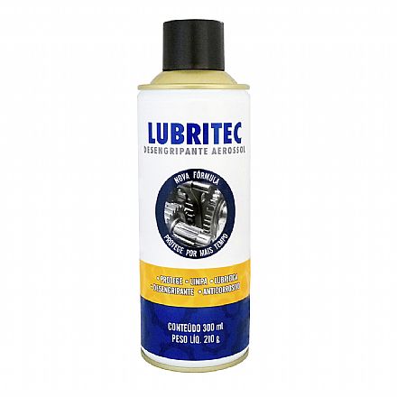 Spray Lubrificante e Desengripante Lubritec - 300ml / 210g