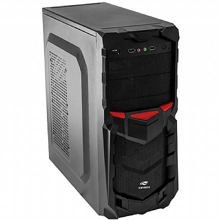 Gabinete C3Tech MT-G50BK *Liquidação peça com pequenas avarias