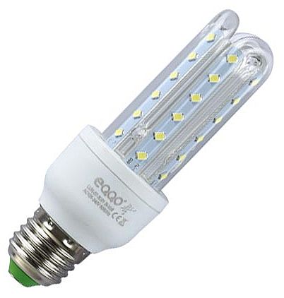 Lâmpada LED 7W - Soquete E27 - Bivolt - Cor 6500k - 500 Lumens - EQQO LUHN-07-3U01-B