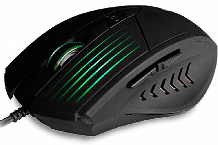 Mouse Gamer C3Tech - 2400dpi - 6 botões - LED - MG-10 BK