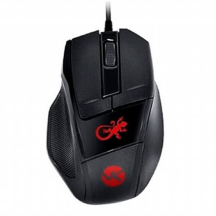 Mouse Gamer Vinik VX Lizard - 1000dpi - Vermelho - 23376