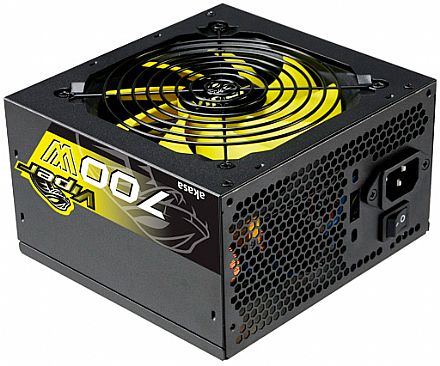 Fonte 700W Akasa Viper - PFC Ativo - Eficiência 85% - 80 PLUS® Bronze - AK-PA070AF07