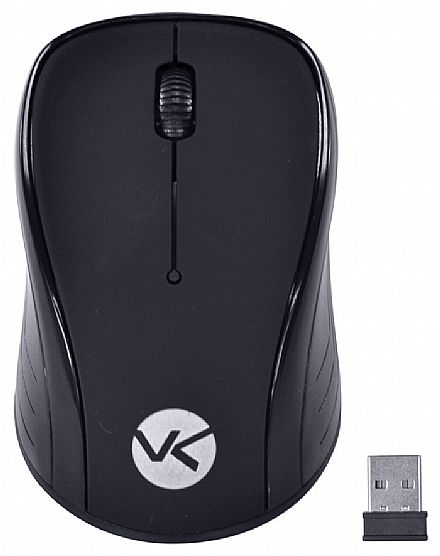 Mouse sem Fio Vinik W600 - 2.4GHz - 1200dpi - Preto