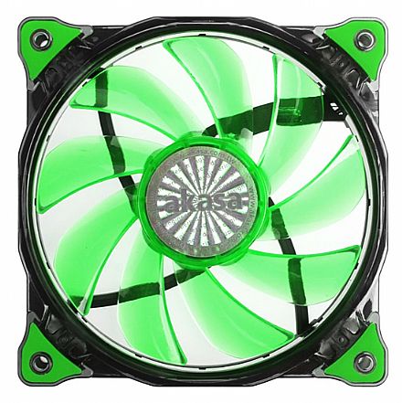 Cooler 120mm Akasa Vegas com LED Verde - AKFN091GN