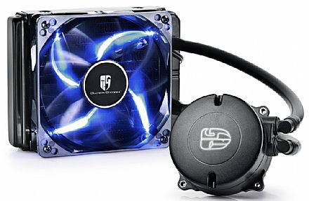 Water Cooler DeepCool Maelstrom 120T (AMD / Intel) - LED Azul - DP-GS-H12RL-MS120T