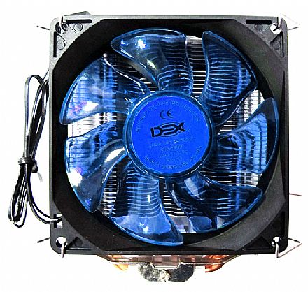 Cooler DEX DX-9000 (Intel / AMD) - LED Azul - 38.5 CFM