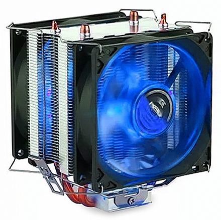 Cooler DEX DX-9100D (Intel / AMD) - LED Azul - 38.5 CFM