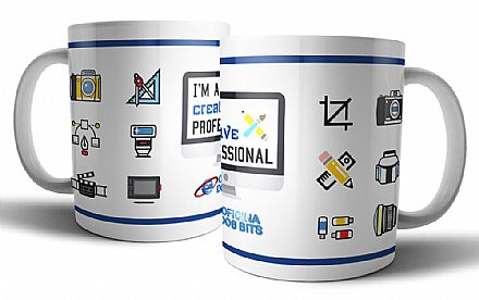 Caneca de porcelana - Creative Professional