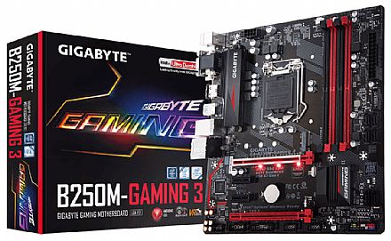 Gigabyte GA-B250M-GAMING 3 (LGA 1151 - DDR4 2400) Chipset B250 - Slot M.2