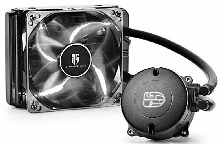 Water Cooler DeepCool Maelstrom 120T (AMD / Intel) - LED Branco - DP-GS-H12RL-MS120T