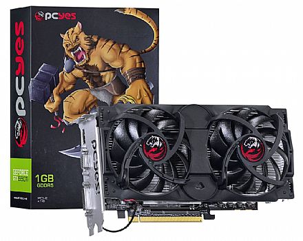 GeForce GTX 550 Ti 1GB GDDR5 192bits - Dual Fan - PCYes N55TX1GD5192DF