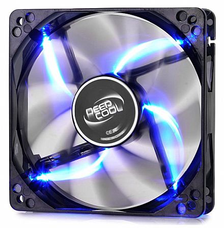 Cooler 120mm Deepcool Wind Blade - LED Azul - DP-FLED-WB120