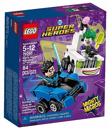 LEGO DC Super Heroes - Mighty Micros: Asa-Noturna vs Coringa - 76093