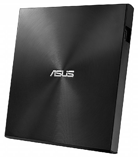 Gravador DVD Externo Asus Zen Drive U9M - Portátil - USB - Preto - SDRW-08U9M-U