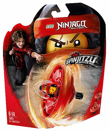 LEGO Ninjago - Kai - Mestre de Spinjitzu - 70633