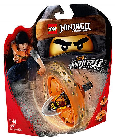 LEGO Ninjago - Cole: Mestre de Spinjitzu - 70637