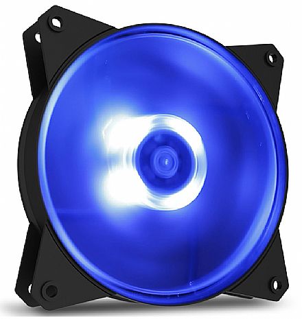 Cooler 120mm Cooler Master MasterFan MF120L - com LED Azul - R4-C1DS-12FB-R1