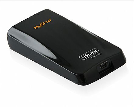 Adaptador de Vídeo Externo USB para DVI / VGA / HDMI - Mygica Ushow US165 - Conecte até 6 monitores adicionais ao PC