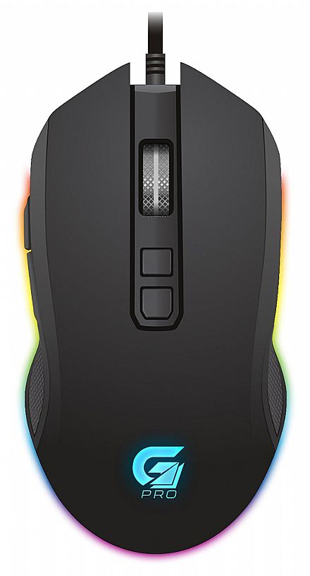 Mouse Gamer Fortrek PRO M3 - 4800dpi - 7 Botões - LED RGB - 64384