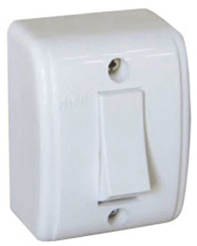 Interruptor de Sobrepor Lorenzetti - 10A - Branco - 1063-B