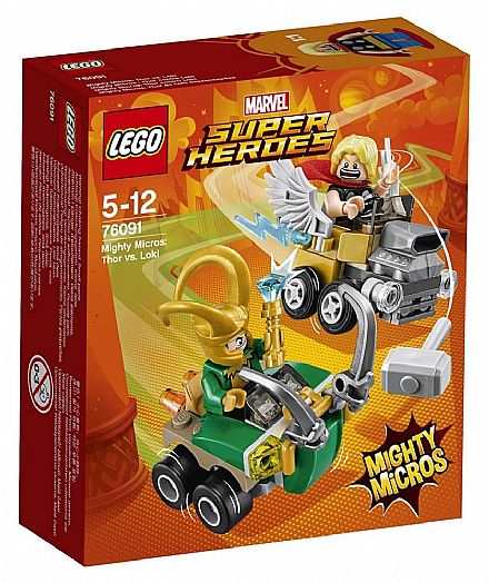 LEGO Marvel Super Heroes - Mighty Micros: Thor vs Loki - 76091