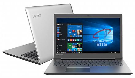 Notebook Lenovo Ideapad 330 - Tela 15.6", Intel i3 7020U, 8GB, HD 1TB, Intel UHD Graphics 620, Windows 10 - 81FD0003BR