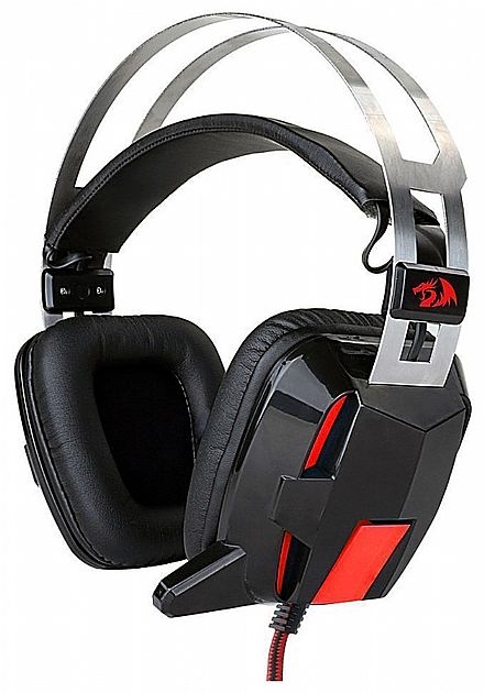 Headset Redragon Lagopasmutus 2 - com Controle de Volume e Microfone - Conector P2 - H201-1