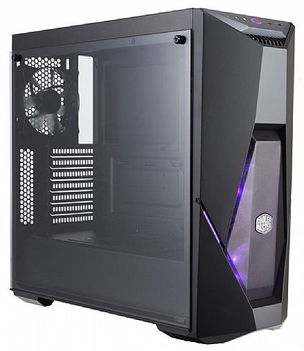 Gabinete Cooler Master MasterBox K500 - Lateral em Vidro Temperado - USB 3.0 - com Iluminação RGB - MCB-K500D-KGNN-S00