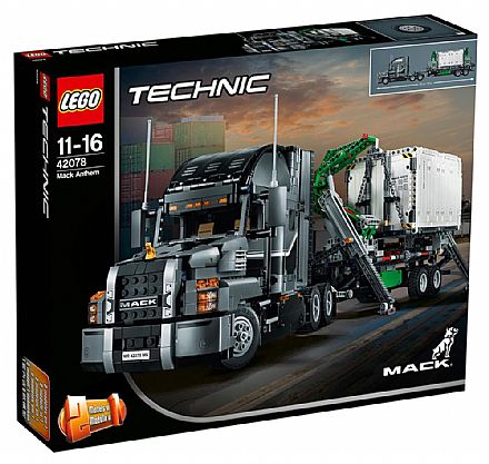 LEGO Technic 2 Em 1: Glorioso MACK - 42078