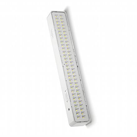 Luminária de Emergência com 60 LEDS - Bivolt - 4W - Até 6 horas de autonomia - Elgin 48LEM60L0000 V2