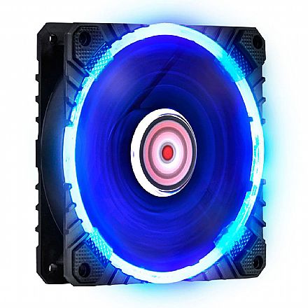 Cooler 120mm PCYes Calafrio - LED Azul - FCAL120LDAZ