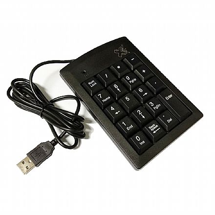 Teclado Numérico MaxPrint Impact - USB - 601352-3