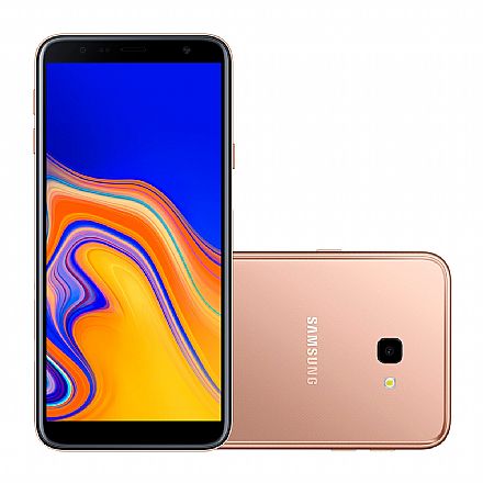 Smartphone Samsung Galaxy J4+ - Tela 6" HD+ Infinita, 32GB, Dual Chip 4G, Câmera 13MP - Cobre - SM-J415G