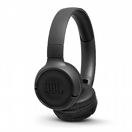 Fone de Ouvido Bluetooth JBL Tune T500 - Dobrável - com Microfone - Preto - JBLT500BTBLK