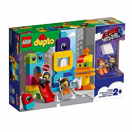 LEGO Duplo - The LEGO Movie 2: Emmet e Lucy com os Invasores - 10895